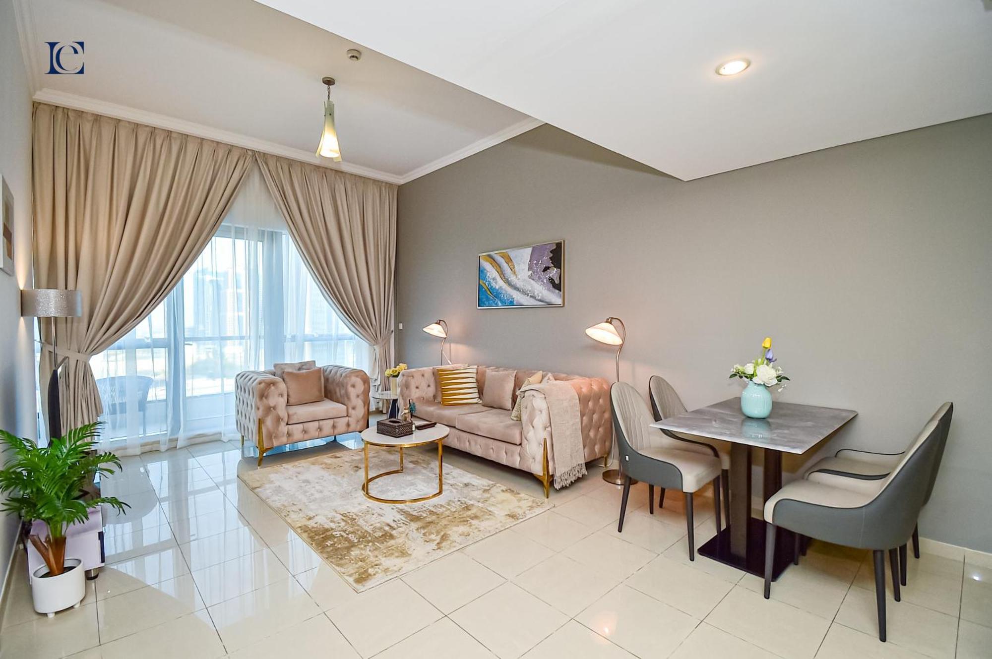 Luxury Escapes - 1Br Home With Stunning Marina View - Bay Central Marina Dubai Exteriör bild